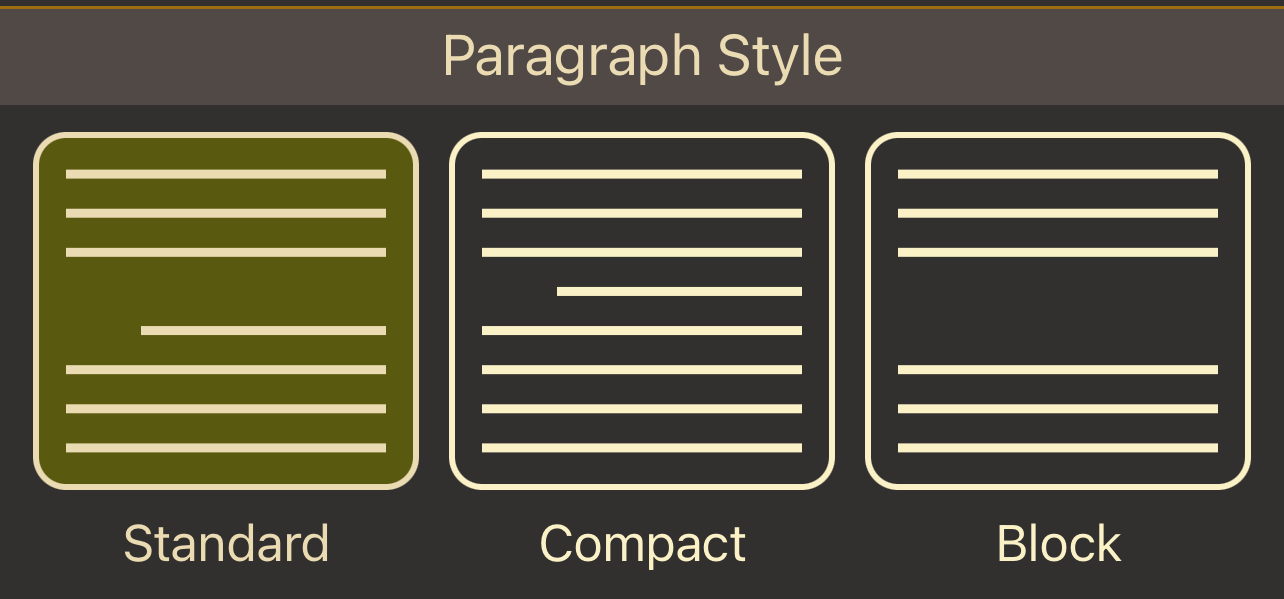 Paragraph Selection